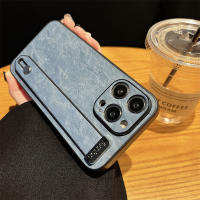Funda de cuero con pigmento puro para iPhone 15promax, 15Pro, 14Pro, diseño minimalista, 13promax/12Pro - details 3