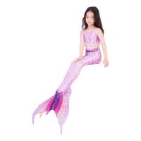 Traje de baño para niños Traje de sirena para niña Traje de actuación de cola de sirena de princesa de sirena - details 28