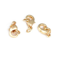 6 uds. De latón de Color dorado de 18K con cierres circulares de langosta, cierres para collares, pulseras, suministros para fabricación de joyas, accesorios Diy - details 9