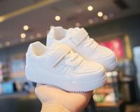 Zapatos Casuales Para Niños Transpirables Zapatillas Deportivas De Malla Para Niñas Y Niños Tenis De Moda Primavera Zapatos De Correr Blancos Con Carcasa - details 1