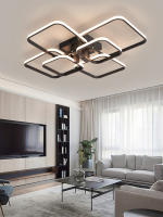 Lámpara led de techo moderna para sala de estar, plafón interior, 90-260V, para dormitorio, estudio - details 6