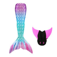 Disfraz de cola de sirena para niños y niñas, traje de baño de fantasía, aleta Monofin, Cosplay, regalo de cumpleaños - details 4