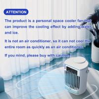 Aire Acondicionado portátil 4 en 1, ventilador con humidificador y filtro para dormitorio, oficina y exteriores - details 4