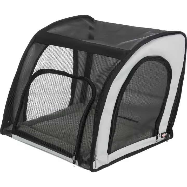 Trixie Asiento para Coche, 44 × 37 × 40 cm, Gris Negro - 1