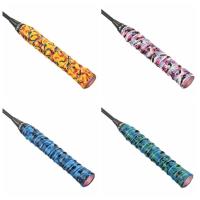Cinta de agarre de bádminton para tenis, absorción de sudor, resistente al desgaste, elasticidad, empuñaduras de raqueta de bádminton, antideslizante de doble capa - details 1