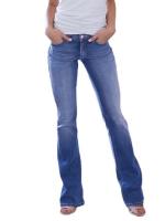 Pantalones vaqueros retro de cintura media para mujer, pantalones vaqueros con bolsillo, moda informal - details 10