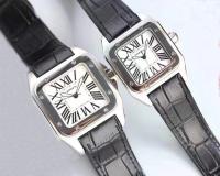 Reloj cuadrado de cuarzo para hombre y mujer, cronógrafo de marca, serie Santos - details 3