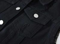 Chaleco Sin Mangas de Moda para Mujer Primavera-Otoño 2025 Chaleco Cowboy de Un solo Pecho Estilo Coreano Dulce y Corto - details 56