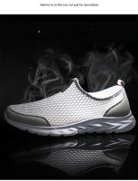 Zapatos Deportivos informales para hombre y mujer, calzado ligero de malla transpirable para caminar, trotar y Tenis - details 4