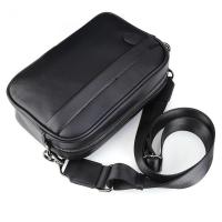 Bolso Cruzado de Hombro para Hombres Cuero PU Diseño a Cuadros Bolso Messenger de Negocios Casual - details 33