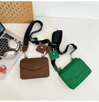 Bolso cuadrado pequeño oscuro Trend Bolso combinado 2 en 1 Bolso de la caja del sobre de cuero de los hombres y las mujeres Bolso pequeño bandolera - details 33