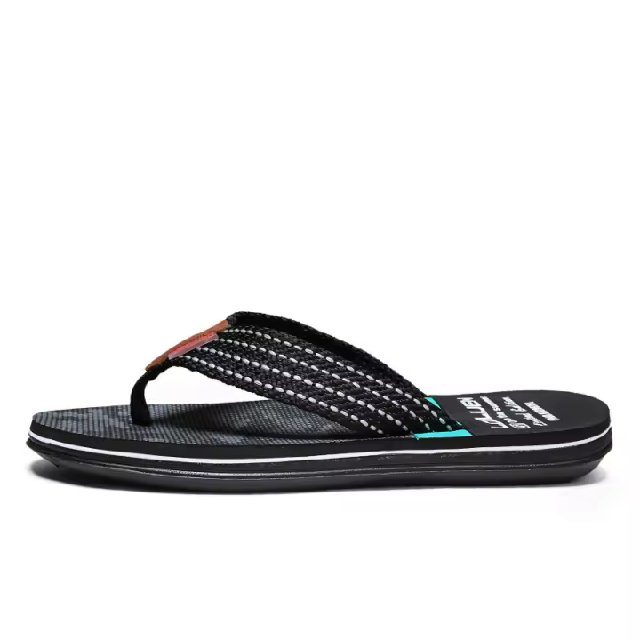 Nuevas chanclas para hombre antideslizantes, resistentes al desgaste exterior, tipo pinchazo, zapatillas de hombre, zapatos de playa para exteriores. - 1