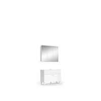 Armario con Espejo para baño Sola, Blanco, 100 x 79,8 cm con 3 Puertas - details 17
