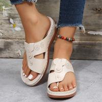 Zapatillas de tacón de cuña de verano para mujer - details 3