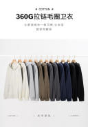 Sudadera con capucha para hombre, sudadera holgada de un solo hombro, color sólido - details 1