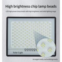 Reflector Solar estrellado para exteriores, lámpara Led de alta potencia superbrillante para jardín, controlado por luz impermeable, 100W, 200W, 300W - details 5