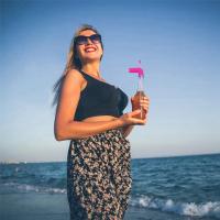 Embudo de Snorkel de cerveza portátil, Chugger de cerveza, bebida rápida para juegos de fiesta, Chugger de cerveza, embudo de botella de cerveza, Rosa - details 5