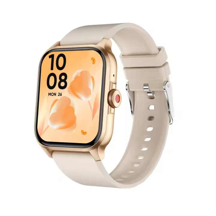 Ivanony Reloj Inteligente de Vuelta al Estilo Resistente al Agua IP68 Asistente de Voz - 1