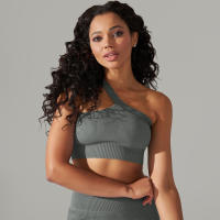Hamidou-Sujetador deportivo Sexy para mujer, sostén de Yoga para Fitness, espalda hermosa, sujetador para correr a prueba de golpes, chaleco de hombros inclinados, Tops de entrenamiento para gimnasio - details 7