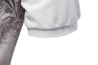 Polos de mezcla de algodón con estampado degradado de nuevo diseño para hombres Polos de manga corta de moda de verano para hombres - details 16