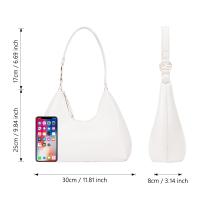Bolso de nicho, bolso de mujer, bolso de hombro de moda, sensación de alta gama para mujer, estilo de PU, bolso retro para axila - details 2
