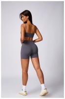Shorts de Yoga de Cintura Alta para Mujer en Verano Leggings Deportivos Elásticos - details 3