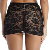 Minifalda BO elástica de tubo transparente para mujer, transparente, con lazo en la cadera, sexy, adecuada para discotecas - details 53