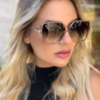 Gafas de Sol Retro de Metal Poligonal Marca de Lujo para Hombres y Mujeres Protección UV400 - details 5