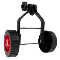 Rueda de cortacésped Universal, juego de ruedas de soporte ajustable, rueda auxiliar, herramienta de jardín - details 0