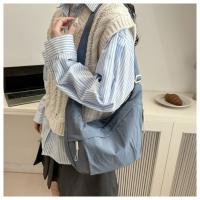 Bolso cruzado Hobos de Color sólido a la moda, bolso de hombro informal de alta capacidad, bolso de viaje ligero Simple para ir al trabajo - details 9