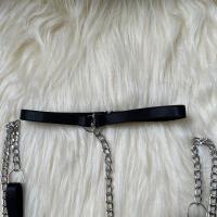 Nuevo estilo transparente para mujer, cadena de metal de malla transparente, conjunto de ropa interior sexy e interesante, sujetador sin espalda, conjunto de sujetador Langerie - details 25