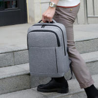 Mochila De Negocios impermeable para hombre, morral de viaje para ordenador portátil con puerto de carga USB, gran capacidad, 15,6 pulgadas - details 9