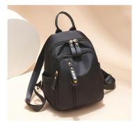 Bolso Mochila De Tela Oxford 2025 Nueva Mochila Escolar De Color De Contraste De Gran Capacidad A La Moda Para Mujer - details 7