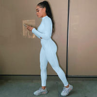 Conjunto deportivo de dos piezas de manga larga, nuevo traje informal de moda para mujer - details 39