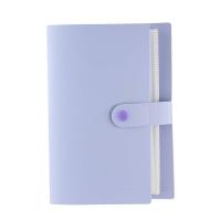 Álbum de colección de 100 billetes de gran capacidad, libro de almacenamiento de dinero impermeable a prueba de polvo, libro de tarjetas de billete de hoja interior de estilo coreano - details 8