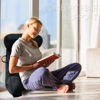 Cojín de lectura XL Almohada cervical extraíble para cama y sofá Almohada lumbar ideal para adultos con espuma viscoelástica Gris - details 17