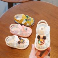 2025 nuevas sandalias antideslizantes con suela blanda, Baotou hombres y mujeres, sandalias flash, zapatos para bebés. - details 4