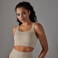 Nessaj-Chaleco de yoga sin costuras, top corto deportivo para fitness, gimnasio, correr, sujetador a prueba de golpes - details 13