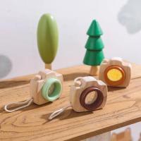 Bloques de construcción Montessori para bebé, Mini cámara de madera, juguetes educativos para niños - details 6