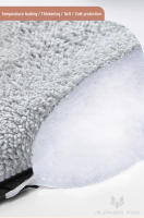 Windproof Motorcycle Scooter Thick Warm Handlebar Muffs Grip Handle Bar Muff Windproof Riding Winter Warmer Thermal Cover Gloves - details 8