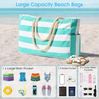 Bolsos de playa para mujer Bolso grande de playa impermeable Bolsos de playa con cremallera Bolso de piscina impermeable a prueba de arena Bolso grande - details 52