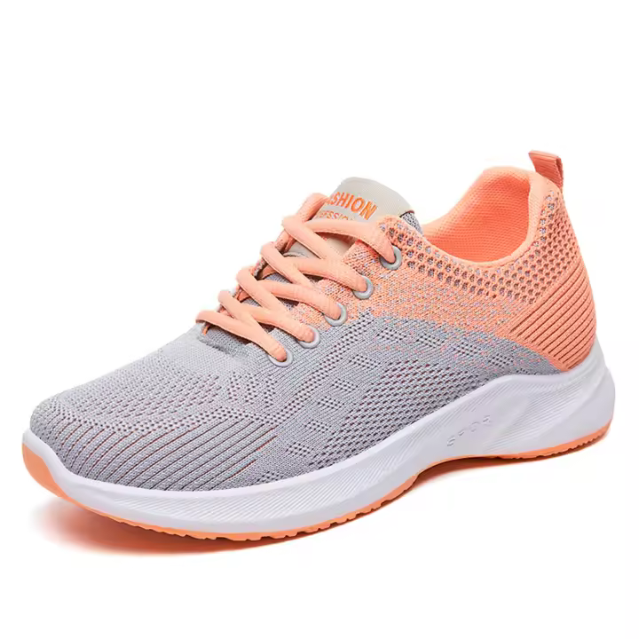 Primavera Verano zapatos deportivos de moda para mujer zapatillas de deporte informales con cordones zapatos para correr al aire libre para mujer - 1