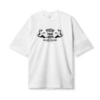 Camiseta de manga corta para hombre, camiseta de entrenamiento cómoda de Fitness, letras simples, Hip Hop, moda de verano, talla grande - details 11