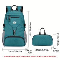 Mochila de Senderismo Plegable y Portátil de Gran Capacidad Multifuncional para Escalada, Ciclismo, Acampada Bolsa de Hombro para Exteriores - details 3