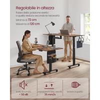 Regulable,70 x 160 x (72-120) cm, Ajuste Continuo, Función de Memoria con 4 Alturas, - details 3
