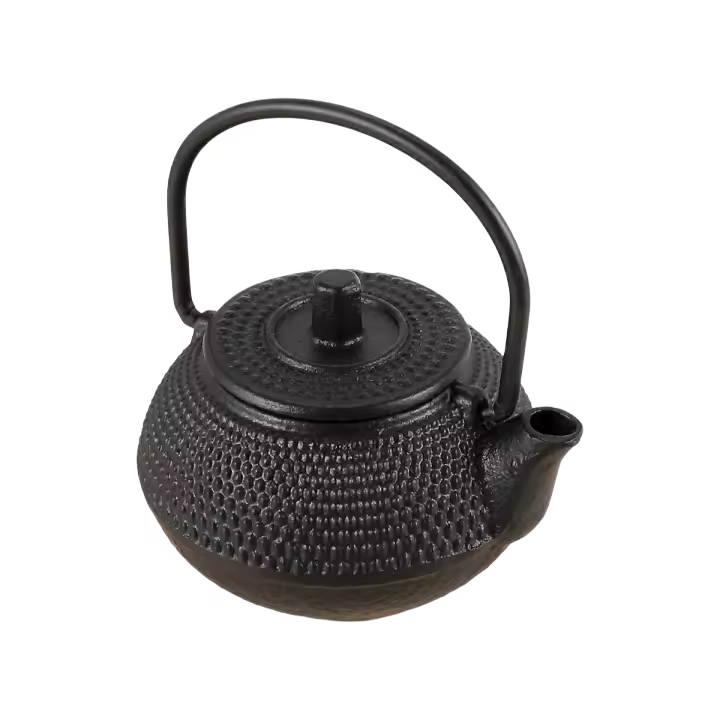 Tetera de hierro fundido de estilo japonés de 50 ml + tetera con colador - 1