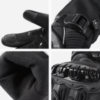 Guantes De Moto Invierno Frio Impermeables Y Térmicos Táctil - details 3