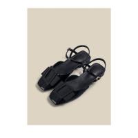 Sandalias de tacón grueso de las mujeres 2025 nuevo verano exterior desgaste de gama alta cabeza cuadrada antideslizante zapatos Mary Jane - details 5