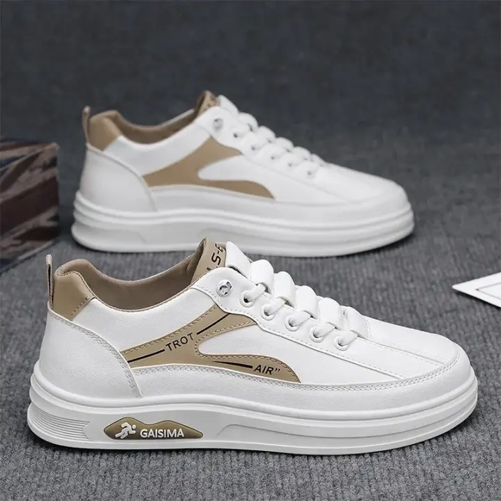 Zapatillas de deporte de ocio versátiles para hombre, zapatos deportivos ligeros y cómodos para caminar, zapatos gruesos de alta calidad a la moda, calzado masculino - 1