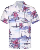 Camisa estampada Trcal Beach 3D, ropa de hombre de gran tamaño, casual, Hawaii, playa, Hawaii Spring Valley, moda de vacaciones - details 6